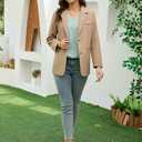 Womens Tops Dressy Casual Swiss Dot V Neck Ruffle Tunic Blouse for Women Cute Petal Short Sleeve Pom Pom Shirt Office (Green)