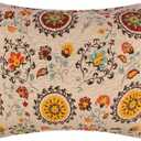 Greenland Home Fashions Andorra Standard Sham, Multicolor