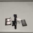 Bicycle Pump Mini Bike Pump - Aluminum Alloy Cycle Pump for Presta & Schrader Valve, Portable Lightweight Bike Tyre Pump Fast Tyre Inflation Mini Air Pump for Mountain Road Bike Ball Pump (/, Black)