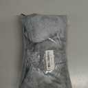 SEISSO Hand Towels 6 Pack, Ultra Soft and Highly Absorbent Bathroom Bath Hand Towel, Luxury Bamboo Viscose Hand Towels Multipurpose Use for Beach, Spa, Salon, Cyan Gray