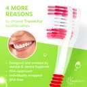 Trueocity Toothbrushes Bulk Individually Wrapped – 55 Pack Medium Bristle, Multi-Colored Toothbrushes for Adults and Kids, Travel & Hospitality Multi-Pack
