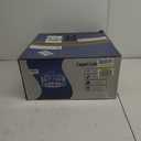 18 Inch Caged Ceiling Fan with Light, Low Profile Crystal Fandelier Ceiling Fan with Lights and Remote & App Control for Low Ceilings Flush Mount Installation Indoor, Bulb Included Gold