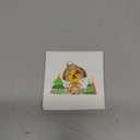 Christmas Ornaments, 2.8in Ceramic Birth Flower Ornament, Xmas Decor, Christmas Tree Ornaments, Xmas Decorations for Tree, Holiday Ornament, Birth Flower Gifts, Gift Ideas, Gifts for Women - Sep