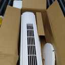 GoveeLife White Tower Fan for Bedroom, 36" Smart Floor Fan with App/Voice Control, Temperature Sensor, 5 Modes 8 Speeds(25ft/s), 29dB Quiet Oscillating Fan for Office, 24H Timer, Auto Cooling
