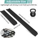 Wheelchair ramp 6FT, Lightweight, Retractable and Portable, can be Used for Wheelchair ramps, Comes with a Handbag-Black