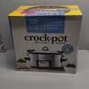 Crock-Pot 6 Quart Cook & Carry Programmable Slow Cooker with Digital Timer Stainless Steel (CPSCVC60LL-S) pack of 1