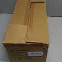 IBUYKE 5-Tier Modern Wall-Mounted Shelf, White Vertical Shelf, Floating Storage, Organizer, Tall Tower Design, Decorative Wall Mount Shelving for Home, Bedroom, Living Room, Office Decor WBC009W-2