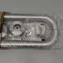 Curved Shower Curtain Rod, TOPROD Round Shower Curtain Rod 48-72 Inches Adjustable, Rounded Bowed Stainless Steel Shower Rods for Bathroom, Bathtub, More Shower Space, Brushed Nickel, Need to Drill