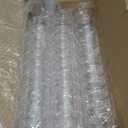 120 Pcs Dessert Cups with Spoons 60 Pcs 5 OZ Mini Clear Plastic Dessert Parfait Cup 60 Pc Spoons for Party Small Round Serving Goblet Wine Shot Disposable Fruit Ice Cream Mousse Pudding Appetizer Bowl