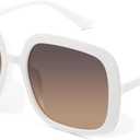 miyya Oversized Polarized Sunglasses Women, Trendy Retro Sun Glasses for Women 2025, Oversized Shades