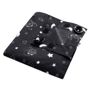 Tommee Tippee Sleeptime Portable Baby Blackout Blind, Large, 51 x 78 Inches Travel Window Blinds, Strong Suction, Foldable, Lightweight Naptime Blind, Nighttime Animations