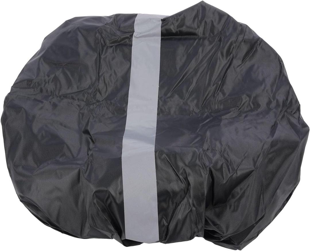 Cycle Basket Liner Water Proof Protective Rainproof Cover for Cycling Basket, Outdoor Travel Backpack, Reflective Lining, 210D Oxford Cloth, Universal Size 42x33x25cm