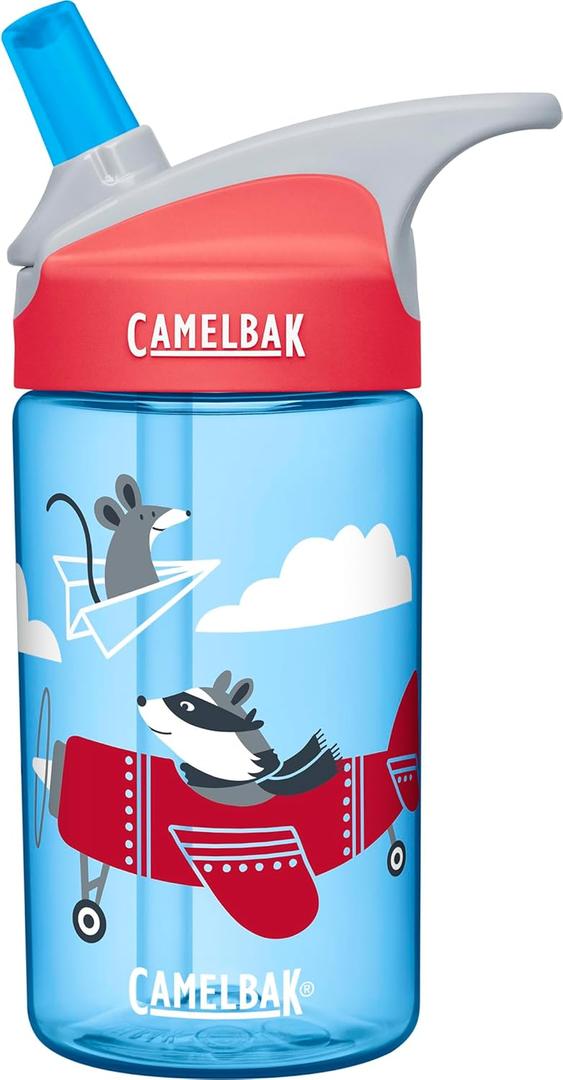 CamelBak Eddy Kids Water Bottle 12oz (Airplane Bandits) CamelBak Eddy Kids Water Bottle 12oz (Airplane Bandits)