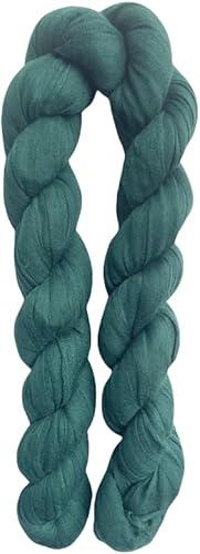 Crinkled Pleated Candy-Colored Scarf for Women, Balinese Yarn