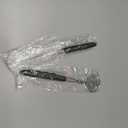 2 Pcs Telescoping Inspection Mirrors, Mechanics Mirror Tool with Long Handle, Round Extendable Mirror on a Stick for Technicians Mechanics Contractors Checking Observation (50mm,Black)