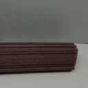 UNISHADES No Drill Cordless Bamboo Roman Shades, 26.5×64 in, Coffee