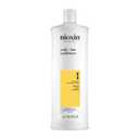 Nioxin System 1 Scalp + Hair Thickening Conditioner for Natural Hair with Light Thinning | Strengthen Against Breakage with Niacinamide & Biotin | Refreshed Scalp with Healthy Shine (33.8 ounce (Pack of 1))
