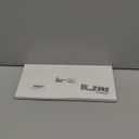 Leinuosen 2 Pcs Medicine Cabinet Shelves Replacement 13 Inch Bathroom Cabinet Shelf Medicine Shelves Suitable for Bathroom Living Room Kitchen Wall Mounted and Hanging (Plastic)