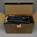 SUPER BRIGHT Solar Pathway Lights Outdoor, 8 Pack Solar Lights Outdoor, Auto On/Off, IP65 Waterproof Solar Garden Lights Solar Powered Landscape Lighting for Yard Patio Walkway Driveway Pathway (Cool White (Cuboid))