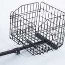 Foldable Folding Scooter Rear Basket for Golden & Pride Mobility Scooters & Powerchairs (Only Works with Scooters & Power Chairs Equipped with 1" x 1" Hitch Receiver)