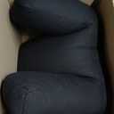 Greendale Home Fashions Jumbo Bed Rest Pillow, X-Large, Black
