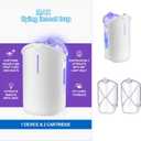 MAX Flying Insect Trap, Attracts and Traps Flying Insects Fruit Flies Mosquitoes, Compatible with MAX Bug Catcher M364A Refill(1PACK)