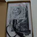 U - V Aquarium Filter for Green Water, Fish Filter with Timer, Dual Mode(Aeration/Rainfall) for 10-40 Gallon Tanks, Flow Rate & Direction Adjustable