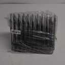 Urban Deco Triangle Desk Organizers Metal Wire Magazine Holder 7 Sections Decorative Organizer Vinyl Record Storage Office File Organizer For Desk - Black Magazine File Holder - Pack of 6