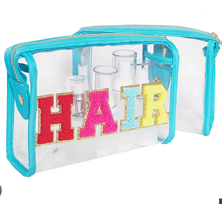 Transparent Travel Makeup Bag Organizer Clear
