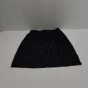 Vanity Fair Women's Anti-Static Nylon Half Slip for Under Dresses,  (26 Inch - Single Slit - Black)