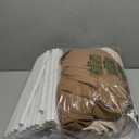 Play Tent with Mat, Star Light Large Kids Playhouse with Windows Easy to Wash, Indoor and Outdoor Play Tents for Kids, Little Dove Toys for Girls, Boys, 47x40x52 (Brown Playhouse, Large Size)