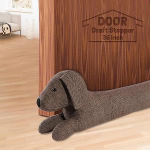 SWISSELITE 36 Inch Under Door Stopper, Decorative Door Noise Blocker, Weighted 3.2 Pounds Animal Air Draft Stopper Soundproof Energy Saver for Door & Window