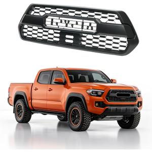 Front Grill Compatible with 2016-2023 Toyota Tacoma with Letters