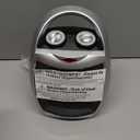 Electactic Portable Ceramic Space Heater w/ Thermostat, 1500W Indoor Electric Space Heater Fan with Overheat and Tip-Over Protection, Heat Up 200 Square Feet for Office Room Dorm Use, Silver