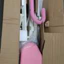 Sportsroyals Pink Squat Machine for Home,Rodeo Core Exercise Machine,330lbs Foldable,Adjustable 4 Resistance Bands,Ride & Rowing Machine for Botty Glutes Butt Thighs,Ab Back/Leg Press Hip Thrust 
