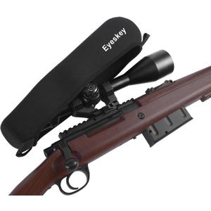 Eyeskey Neoprene Rifle Scope Cover Easy on Off Stretch Fit Keeps Optic Dust Free (Medium)