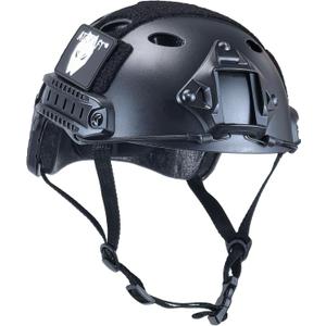 ATAIRSOFT PJ Type Tactical Paintball Airsoft Fast Helmet (Black)