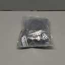 40 Pieces Sponge Hair Rollers Satin Rollers Silk Foam Rollers Women Hair Curlers with Duck Teeth Clips for Hairdressing Styling(Multi-size,Black)