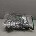 Wagons Carts Foldable, Collapsible Wagon Cart with Wheels - Beach Wagon Cart with Wheels for Sand Sports Camping Grocery, Black