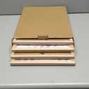 KINLINK 11x14 Picture Frame Natural, Solid Wood Frames 14x11 with Acrylic Plexiglass for Pictures 5x7/8x10 with Mat or 11x14 without Mat, Tabletop and Wall Display Photo Frame Set of 4