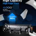 138X W1380X Compatible Toner Cartridge Replacement for HP138X for HP-138X 138A W1380A use Compatible with HP LaserJet Pro MFP 3101fdw and HP LaserJet Pro 3001dw(1 Pack)