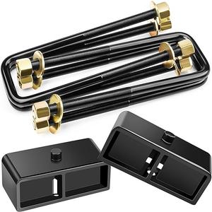 HHCSOP 1" Rear Lift Block Kit for Tacoma/Tundra, 2 inch Rear Leveling Lift Kits Compatible with 1995-2023 Toyota Tacoma Tundra 2WD 4WD