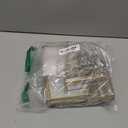 EHWINE 12 Pack Acrylic Sign Holder 4 x 6, Double Sided Gold Picture Frame Stand up Table Top Sign Holders, Clear Display Stand Menu Flyer Holder for Wedding Party