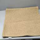 KOZYFLY Boho Runners for Hallways 2x8 ft Washable Kitchen Runner Non Slip Rubber Backed Hall Runners Cotton Entryway Runner Rugs Floor Carpet for Indoor Backdoor Bedroom Kitchen, Tan/Orange/Brown