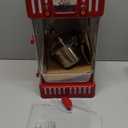 Elite Gourmet EPM-250 Maxi-Matic 2.5 Ounce Classic Carnival, Tabletop Kettle Popcorn Popper Machine, Retro-Style, Movie Hot Buttered Popcorn, Red (1-Gallon)