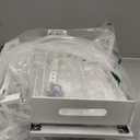 Under Sink Organizer Upgrade To Professional Rails,2-Tier Dual Pull Out Cabinet Storage,Height Adjustable Slide Out Drawers For Bathroom Kitchen,2 Pack-14.5"Dx12.8"-16.9"H,White