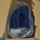 Bedsure Duvet Insert King, All Season Bed Comforter, Quilted Down Alternative Duvet, Box Stitched Comforters with Corner Tabs, Machine Washable, 102 x 90 Inches (Navy Blue/Blue)