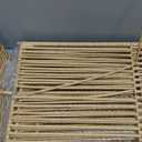 WOWLIVE Laundry Hamper with Wheels, 160L Handwoven Rolling Laundry Basket 3 Section with Lid, Clothes Hamper with Removable Liner Bags, Large Capacity Laundry Sorter Laundry Room Organization, Natural (150L(28.4 x 13 x 26.4 Inches))