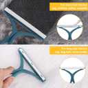 3PCS Pet Hair Removal Glove with Double Sided Hair Remover Tool, Reusable Gloves for Cats & Dogs, Electrostatic Gloves Pet Hair Mitt for Couch, Carpet, Furniture, Car, Easy Cleaning & Grooming Tool