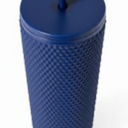 Manna 24 Oz Studded Tumbler, Navy Blue